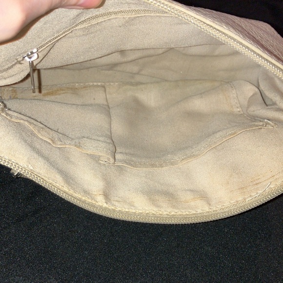 Jaclyn Smith purse - Tan, 3 pockets, 11”x5”x7” - Picture 11 of 12